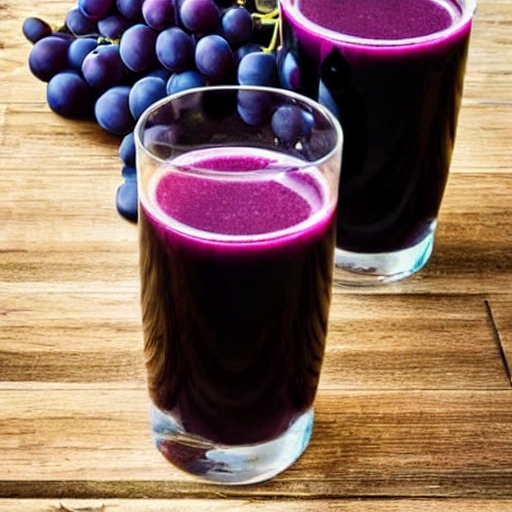 Black Grapes Juice for Weight Loss