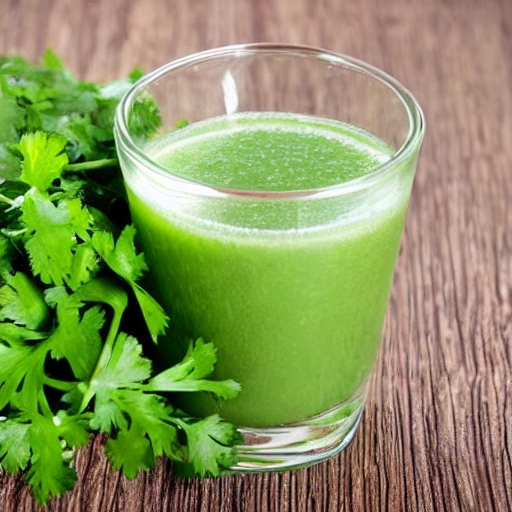 Coriander Juice for Weight Loss