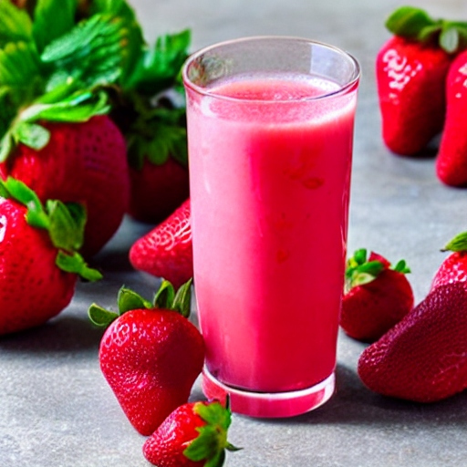 Strawberry Juice for Weight Loss