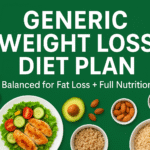 Generic Weight Loss Diet Plan β Veg & Non-Veg Options with Complete Nutrition